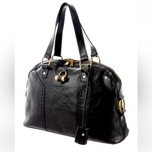 YSL Black Muse Bag